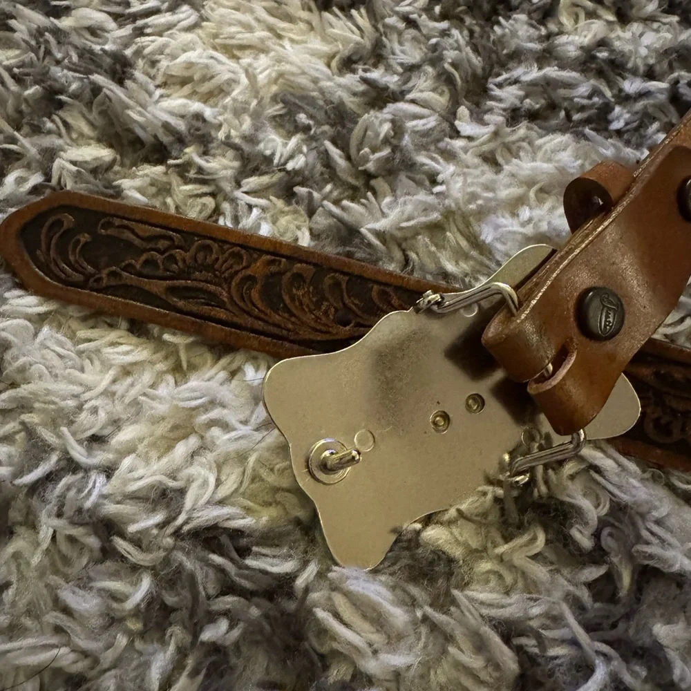 Kids Justin brand belt and buckle